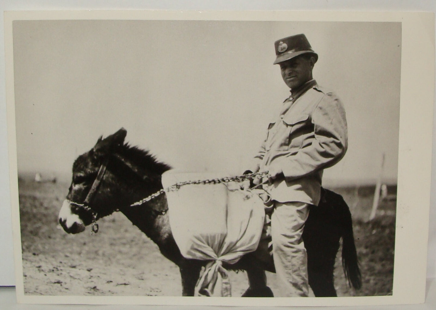 Photo Print, 1920s Palestine Israel Postman Postal Service British Mandate