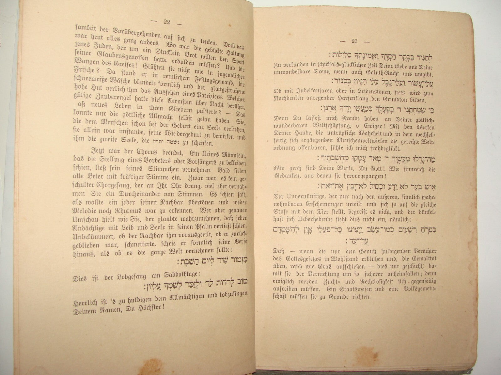 Book Jewish Judaica 1911 German Wilhelm Freyhan Zionist Poland Agudat Israel