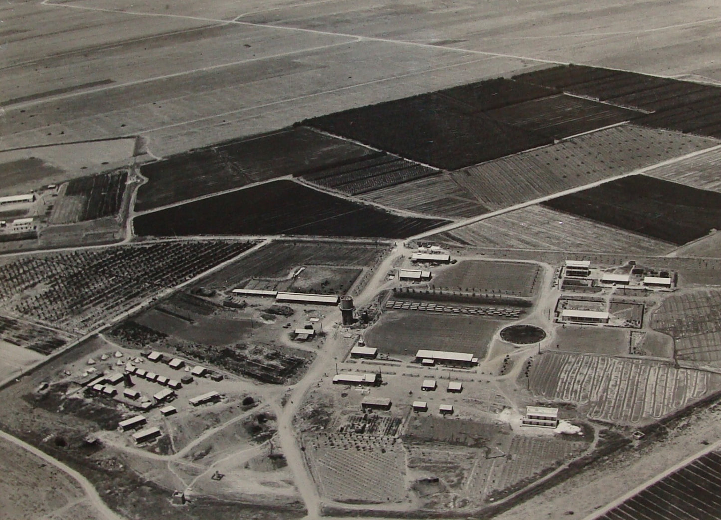 Photo Print, Jewish Judaica Palestine Israel KIBBUTZ GIVAT HAIM 1939 Hebrew