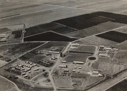 Photo Print, Jewish Judaica Palestine Israel KIBBUTZ GIVAT HAIM 1939 Hebrew