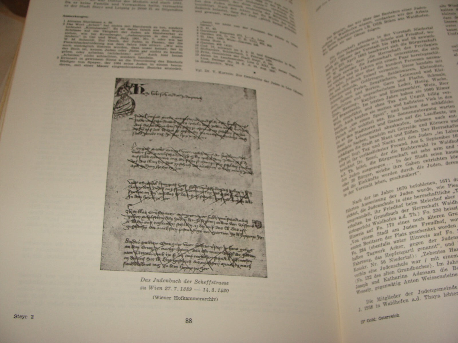 Book Jewish Judaica Austria Jews History 1971 In German Photos