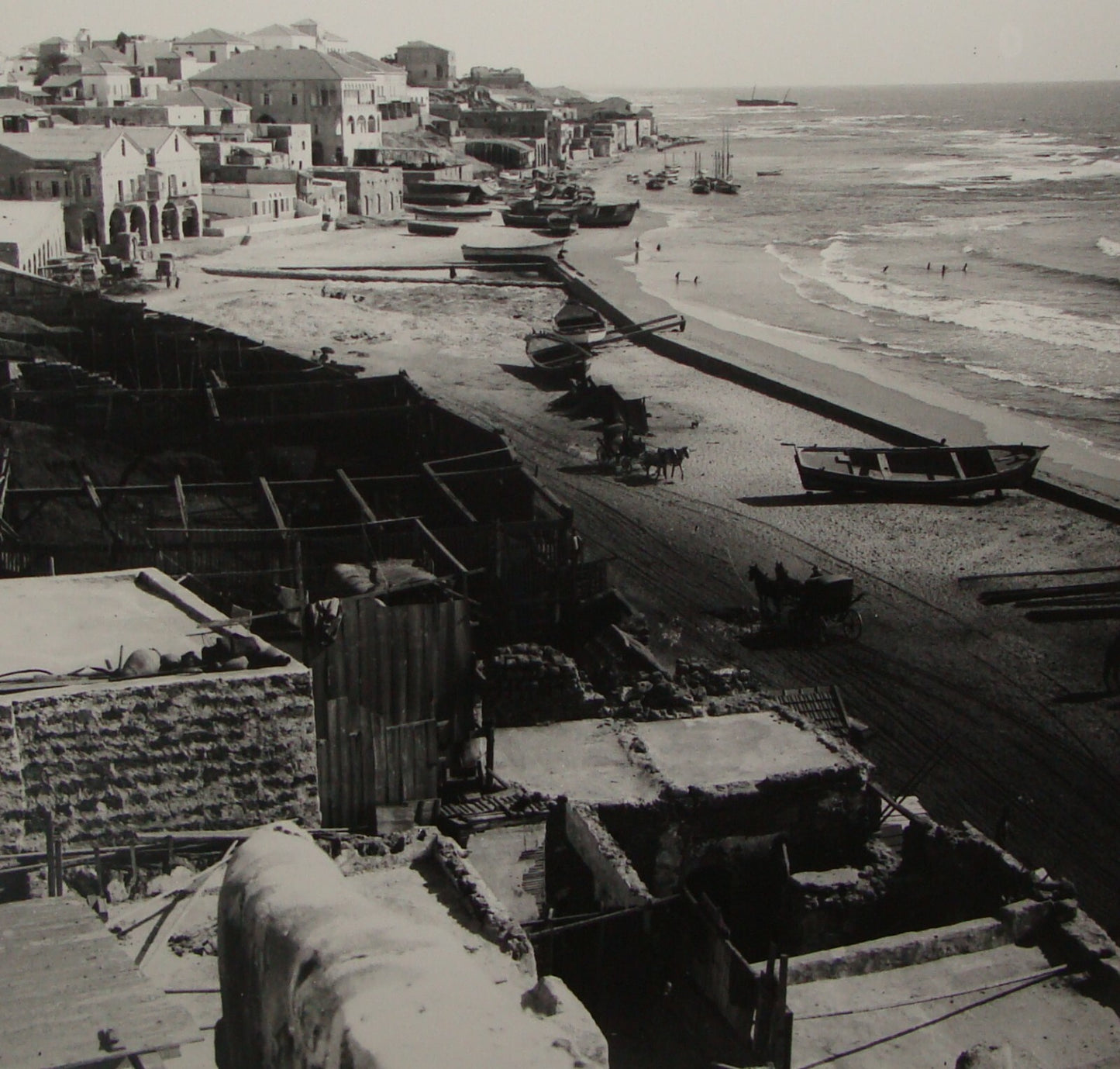 Photo Print, Pre 1918 Palestine Israel Jaffa House of Simon The Tanner Matson