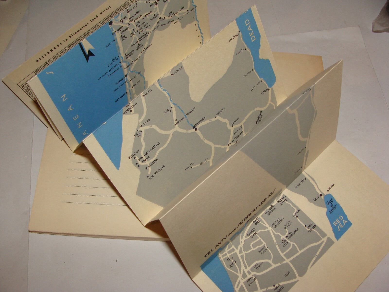 Jewish Judaica 1959 The Stranger Within Thy Gates Israel Book Guide Map English