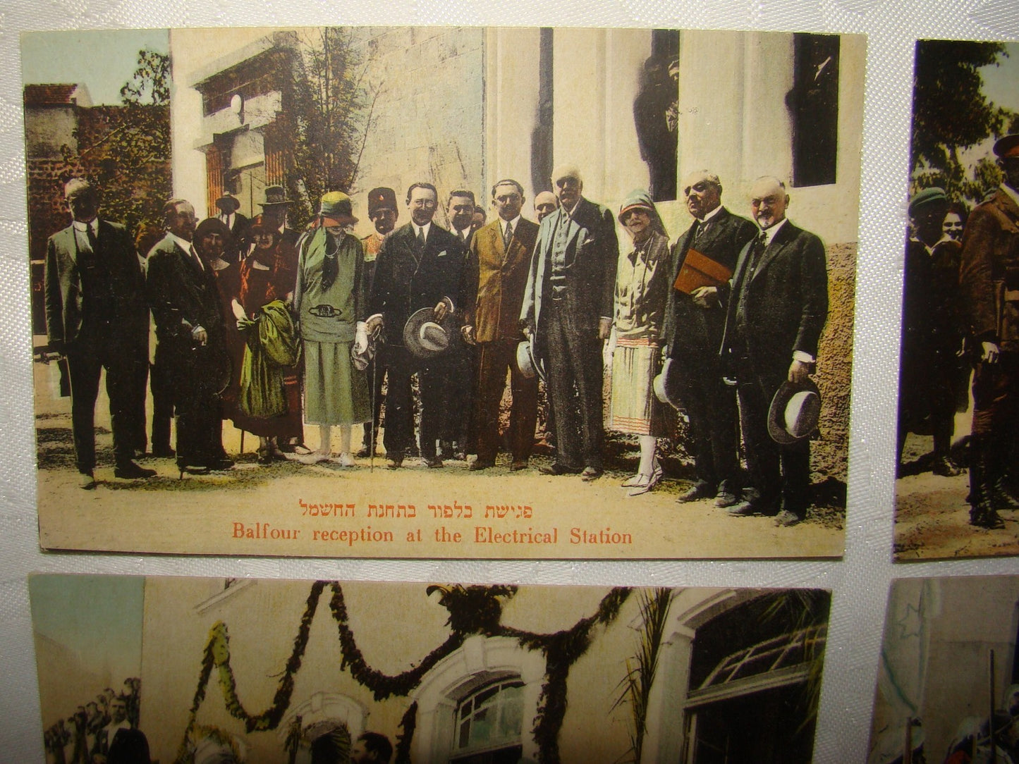 Photo Palestine Card judaica jewish Israel Moshe Ordmann postcard Tel Aviv