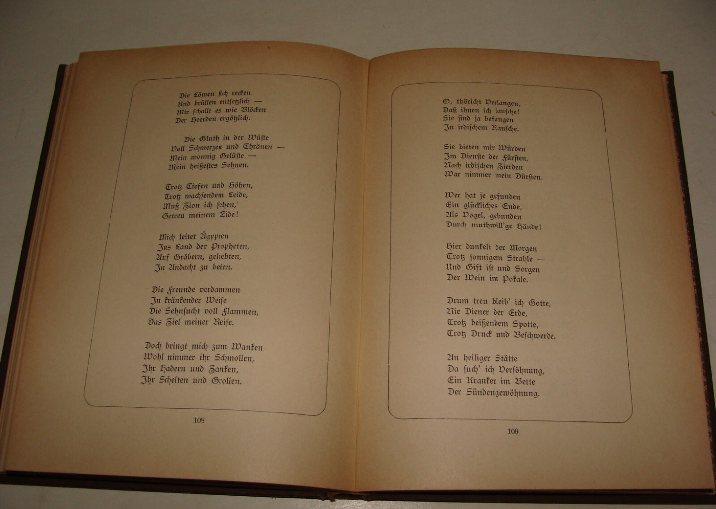 Germany Book Judaica Judaica 1893 German Berlin Jehuda Halevi Divan History