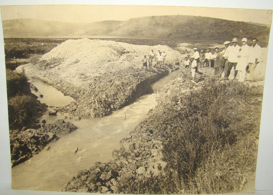 Photo Palestine Jewish Israel 1924 Binyamina Zichron Moshava Pioneers Zionist