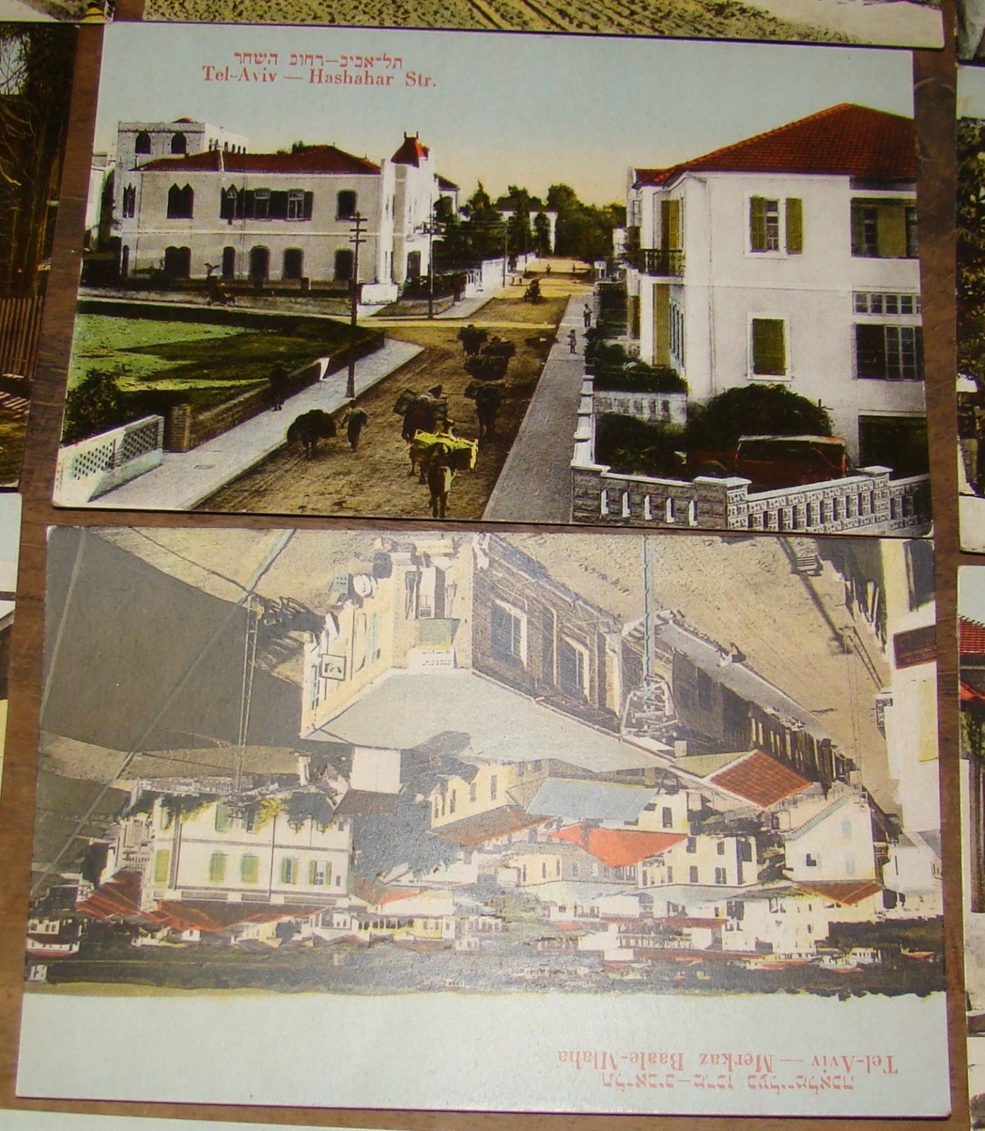 Photo Palestine Card judaica jewish Israel Moshe Ordmann postcard TEL AVIV ארדמן