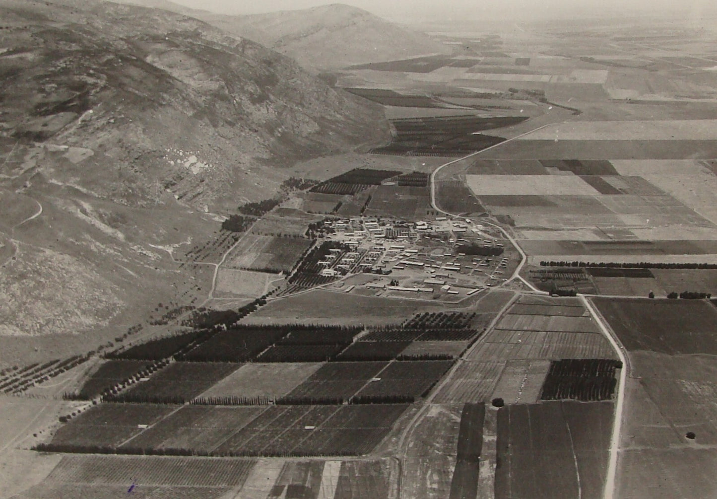 Photo Print 1939 Palestine Israel Jewish Judaica KIBBUTZ BET BEIT ALFA Hebrew
