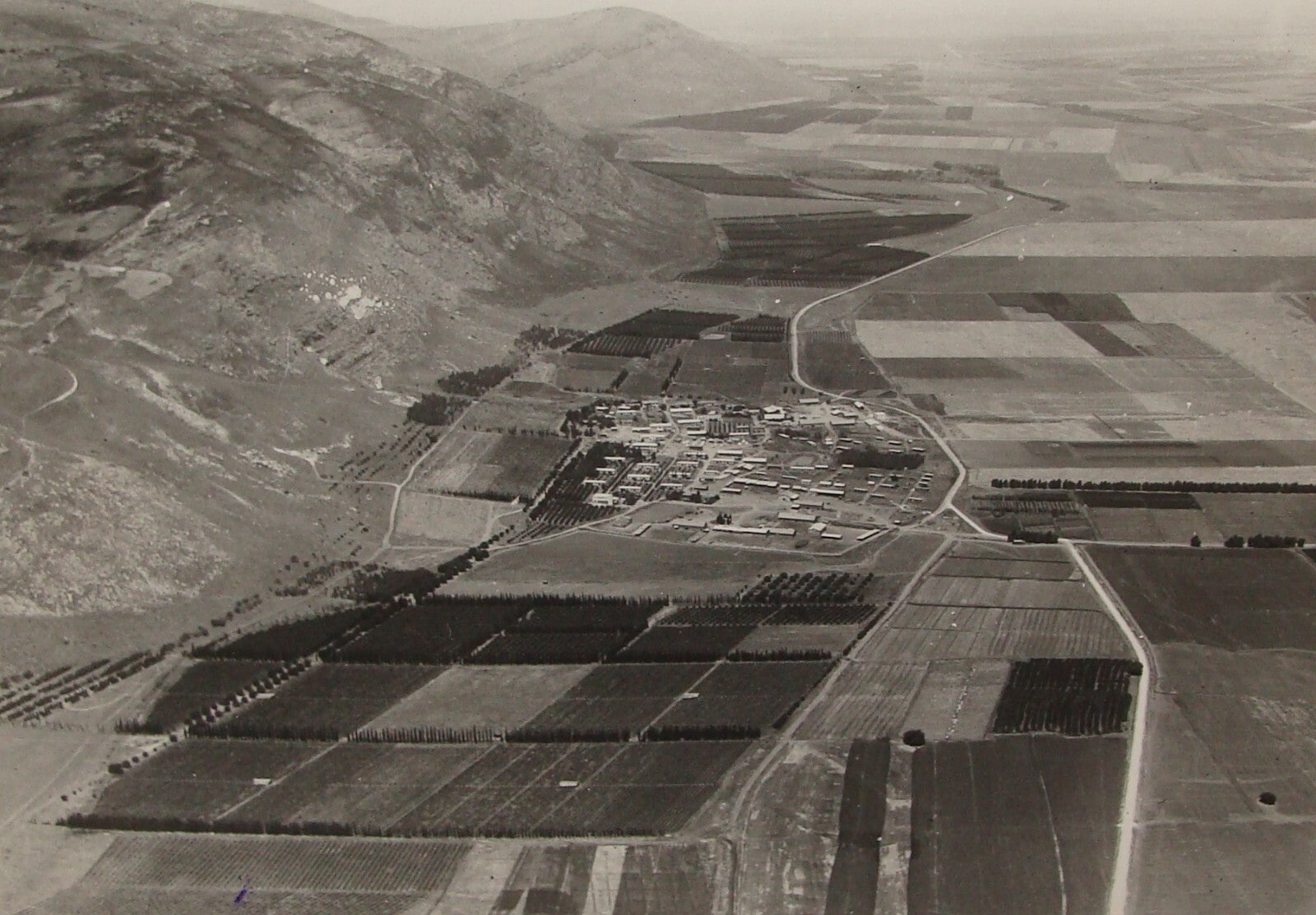 Photo Print 1939 Palestine Israel Jewish Judaica KIBBUTZ BET BEIT ALFA Hebrew