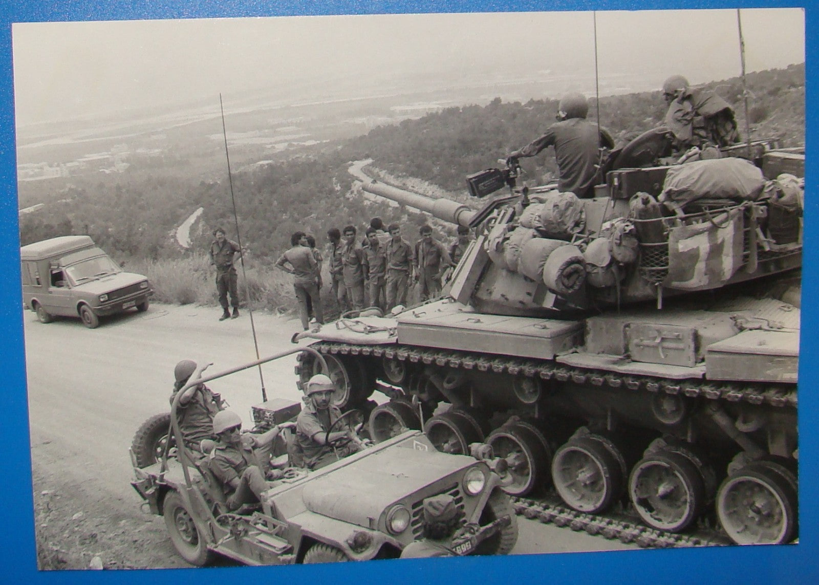 1982 Lebanon Israel War IDF Beirut Airport By W. Braun Big Press Photo 24x17cm