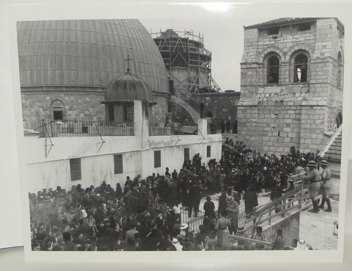 Photo Print, Palestine Israel Jerusalem 1930s Holy Fire Christian Greek Covenant