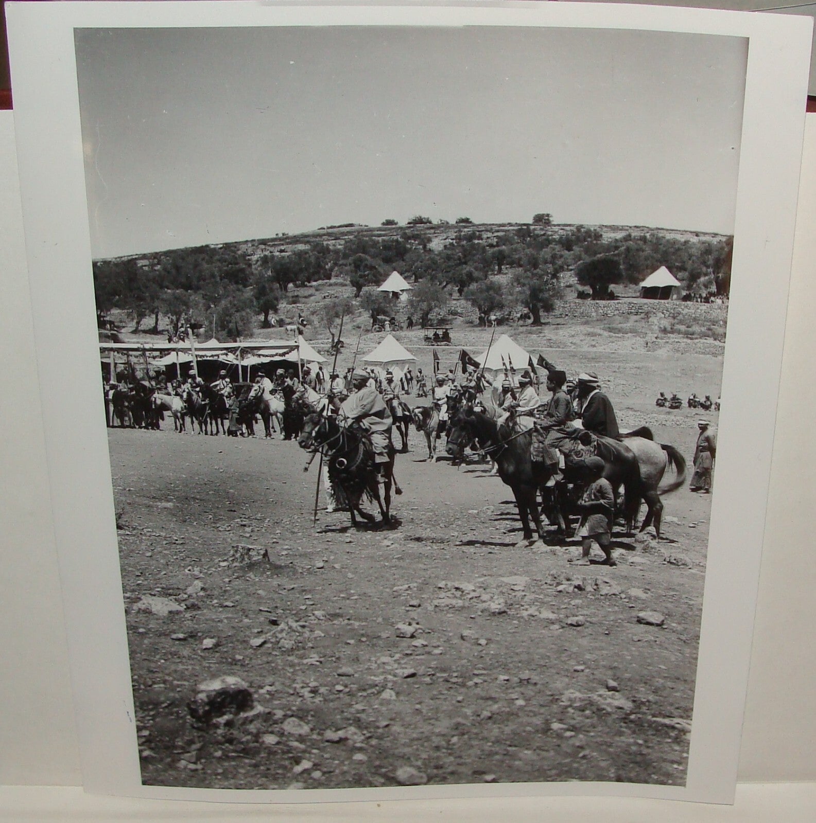 Photo Print Palestine MATSON , 1900s Ottoman Israel KIRYAT YEARIM WARRIORS