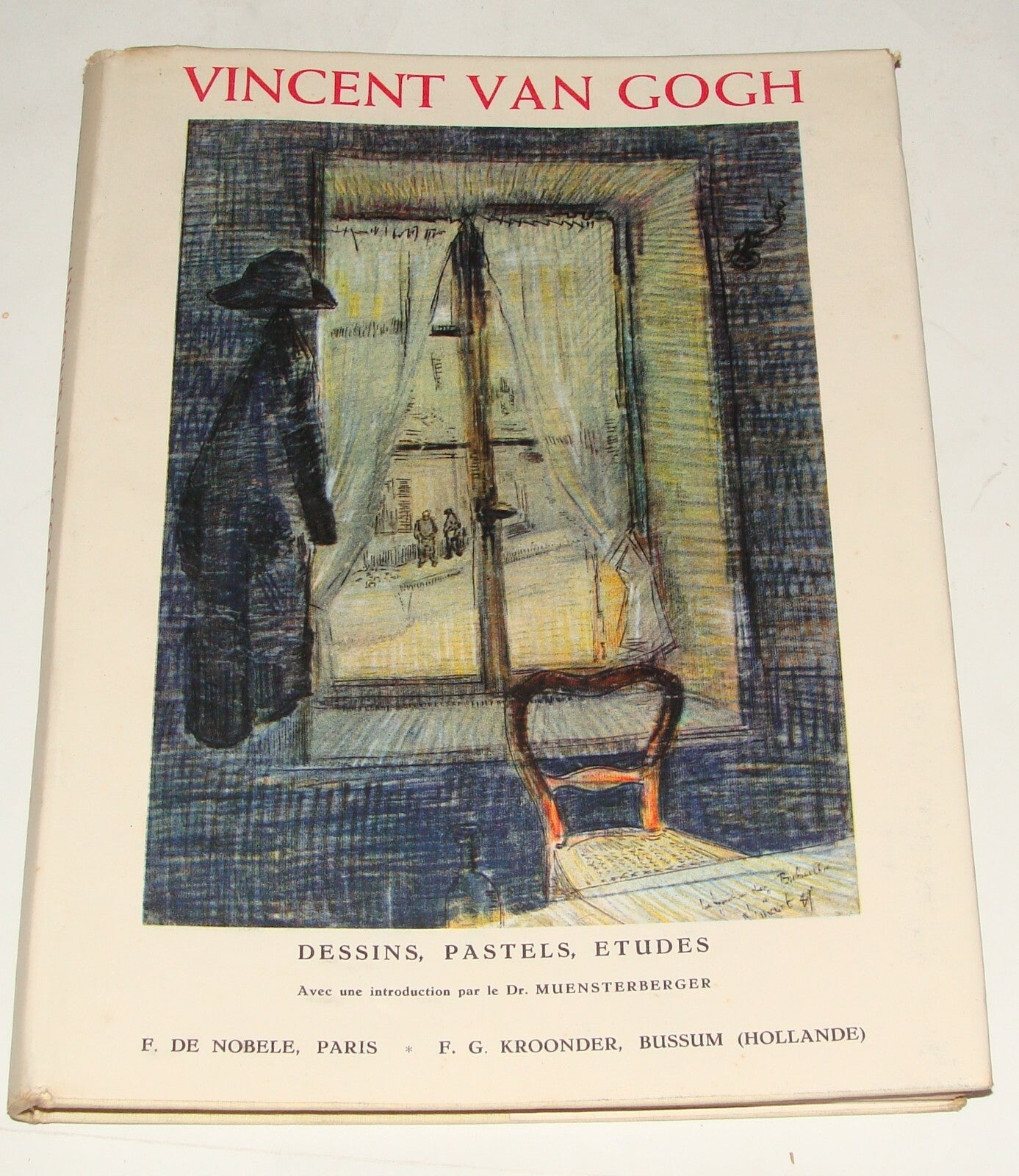 VINCENT VAN GOGH Art Book France Paris 1948 Muensterberger