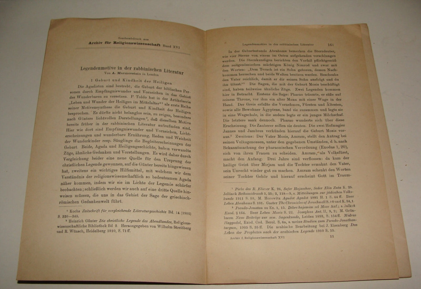 Germany Booklet Jewish Judaica 1913 German Archives Religion