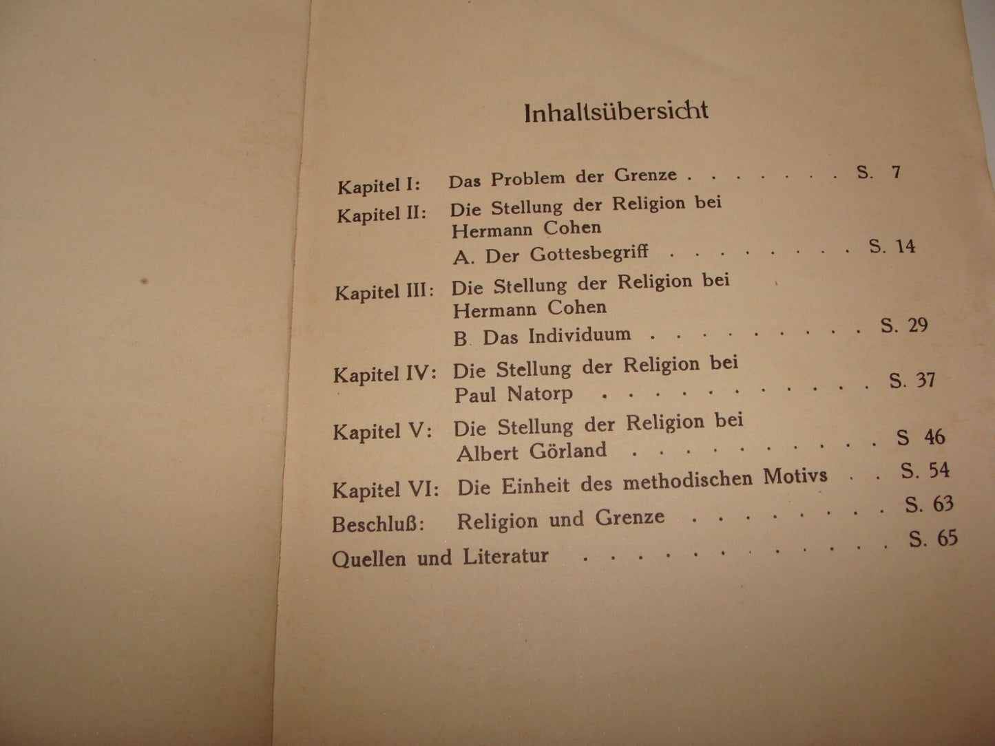 Germany Book Jewish Judaica 1930 Heinz Graupe Religion Philosophy Marburg School