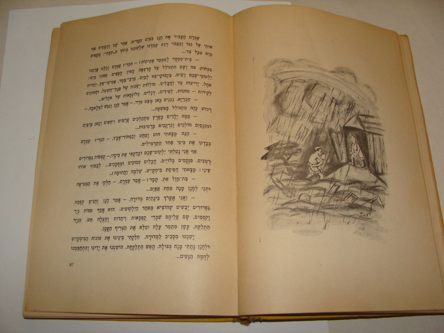 Book Jewish Palestine Israel Israeli Hebrew Children Kids Zionist בני היורה 1937