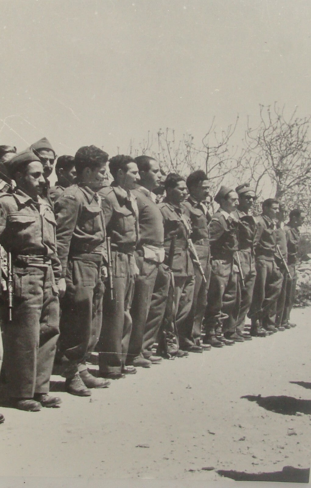 Pol Photo Print, Israel Israeli Independence War 1948 Arab Deir Yassin Etzel