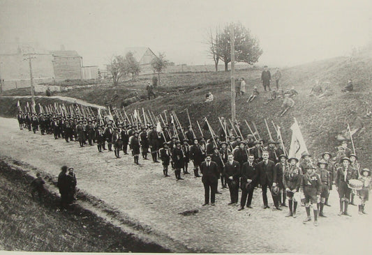 Photo Print, Judaica Jewish 1924 Poland Slonim Hasomer Hazair Zionist Youth
