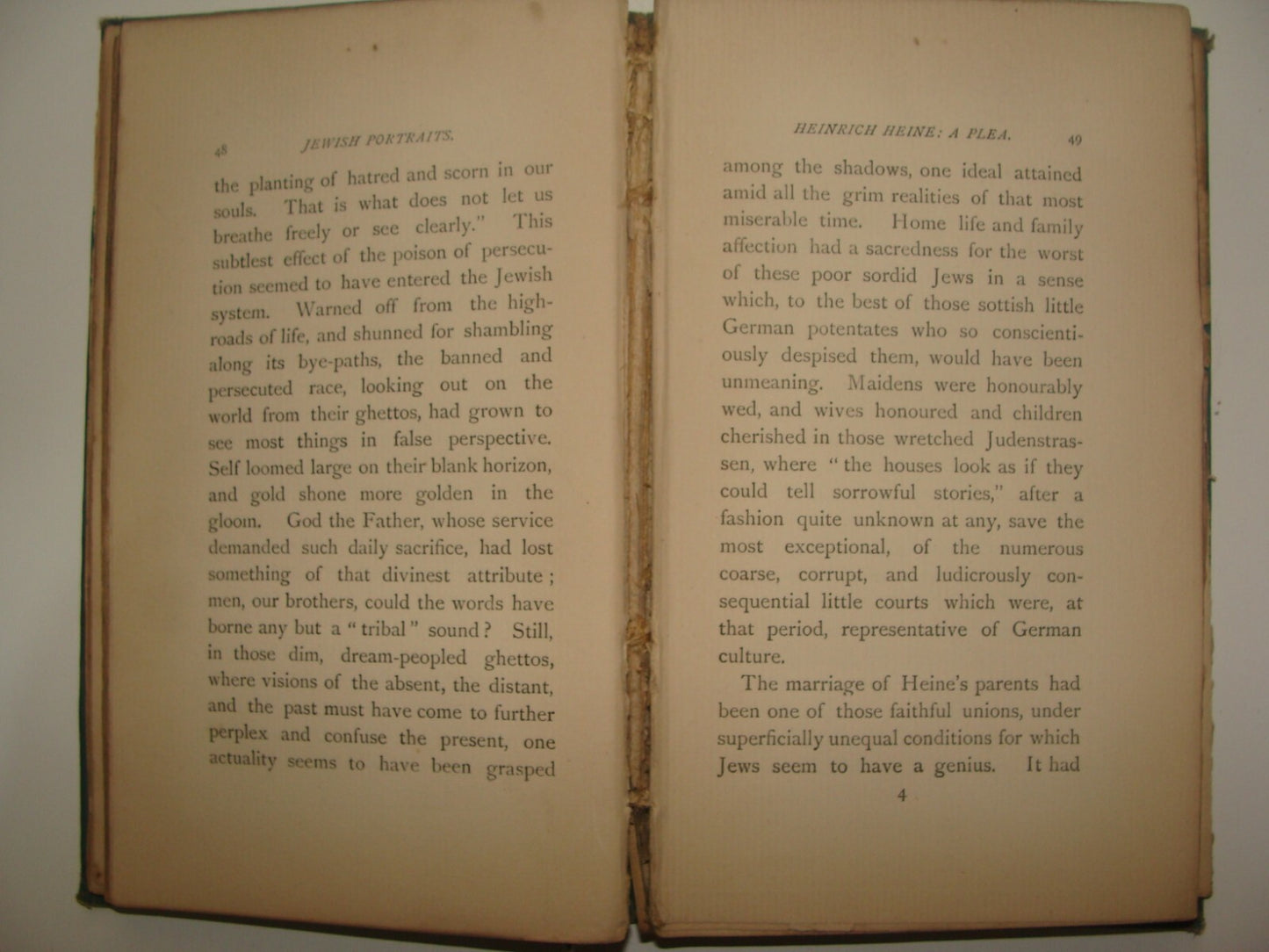 Ad Jewish Judaica Antique 1888 Portraits By Lady Magnus London History 1st