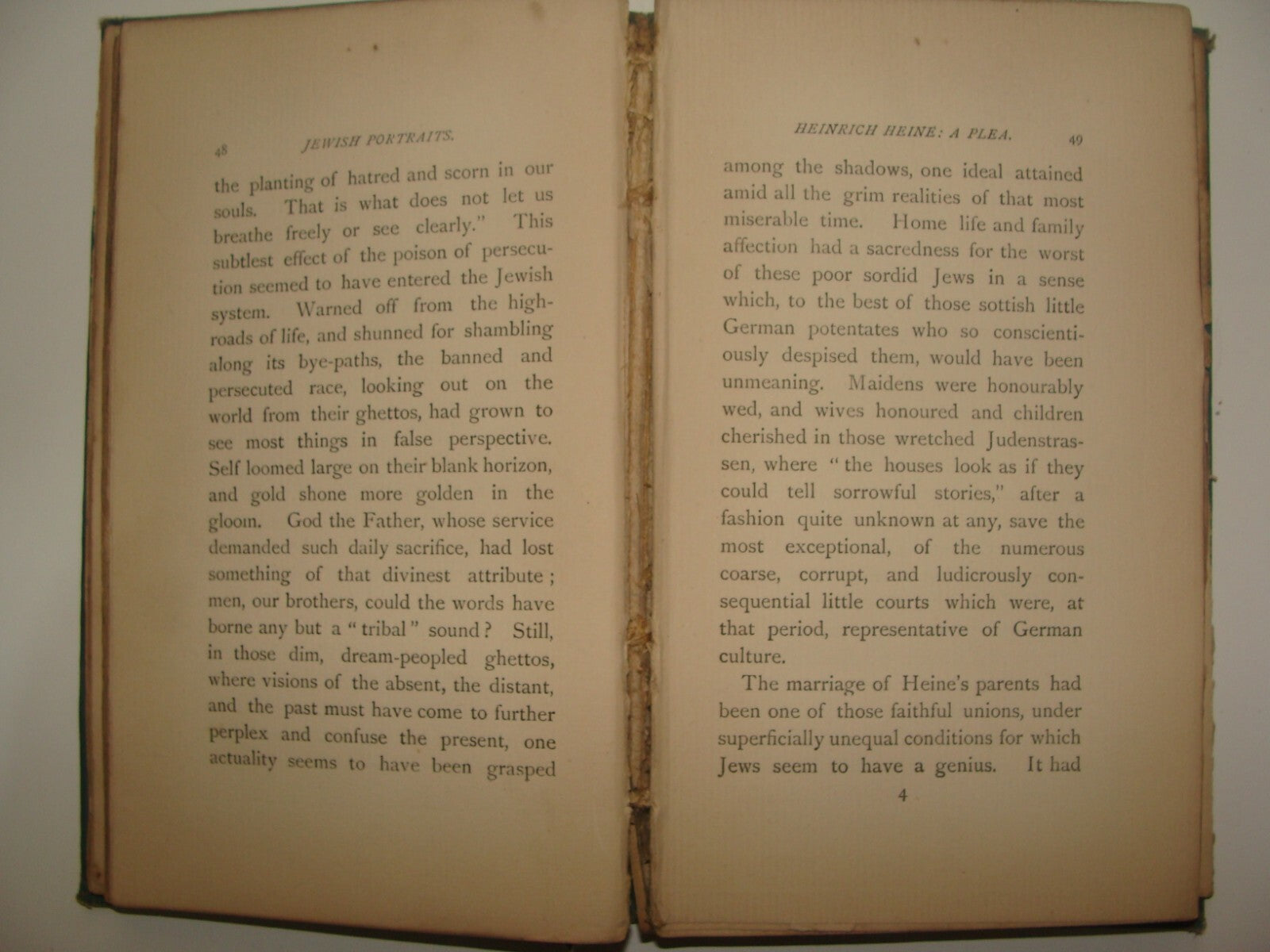 Ad Jewish Judaica Antique 1888 Portraits By Lady Magnus London History 1st