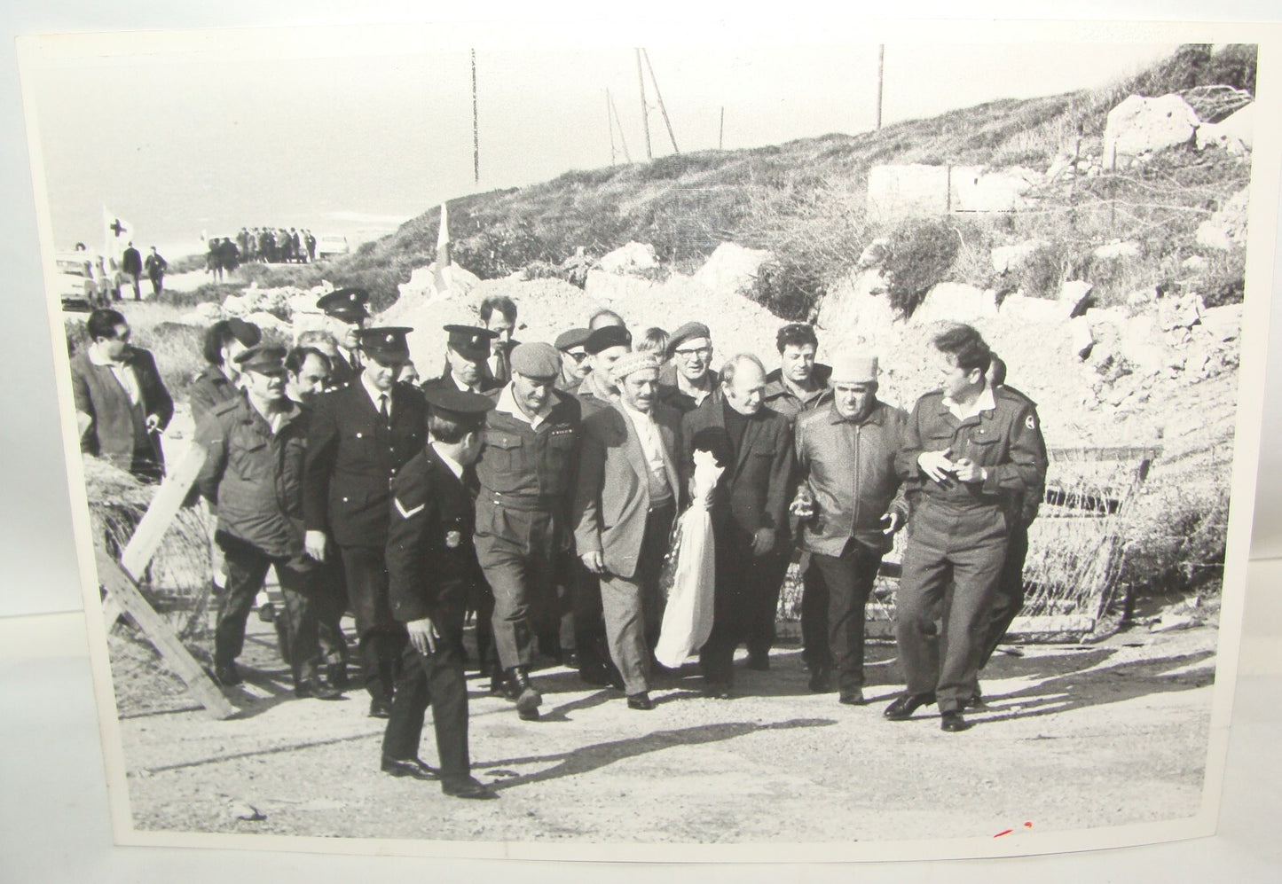 1971 Israel Israeli FATAH Lebanon Kidnapped Rosenwasser Released Press Photo