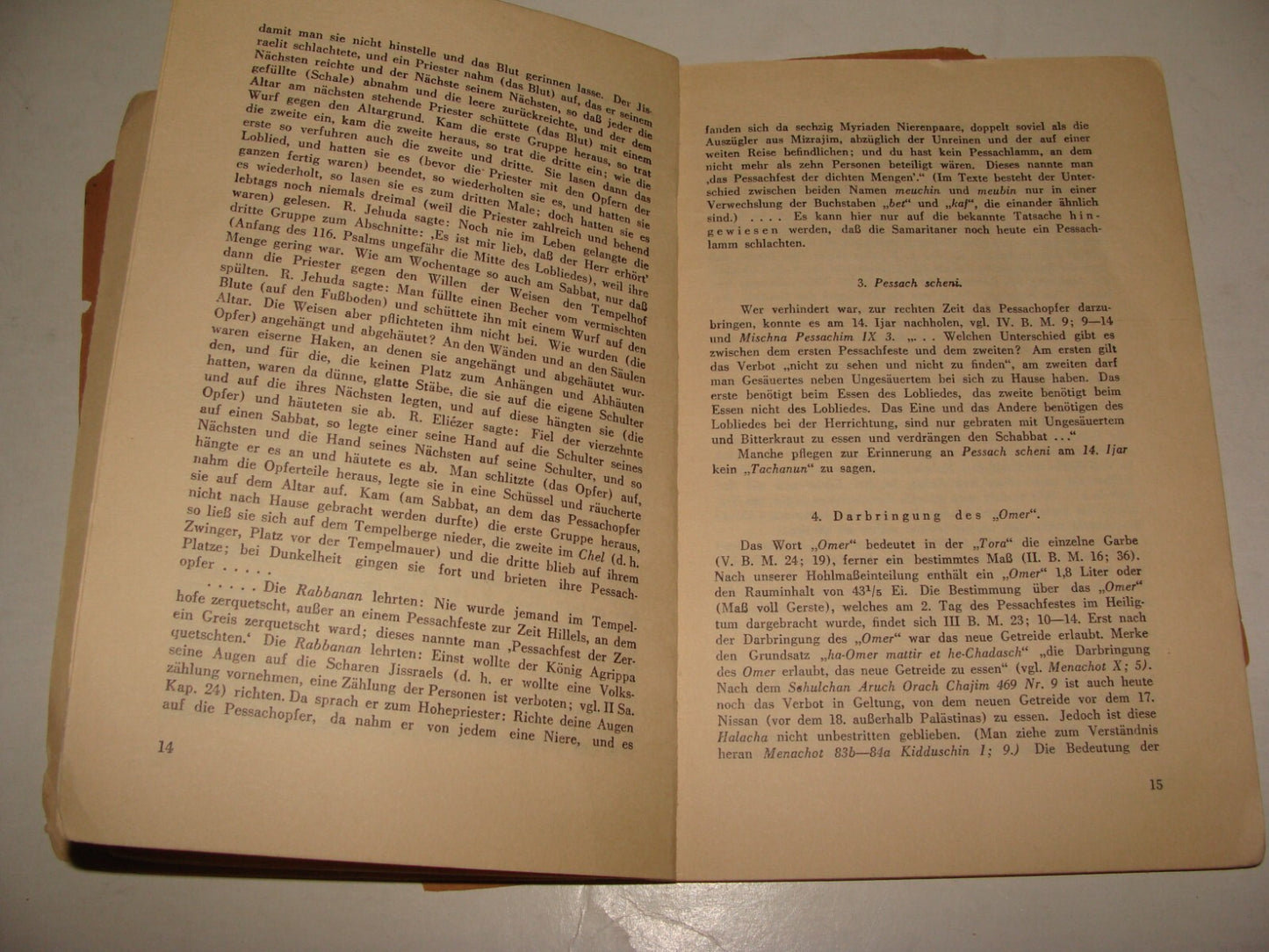 Germany Book Jewish Judaica 1936 Passover Pesach Zionist Youth Torah German