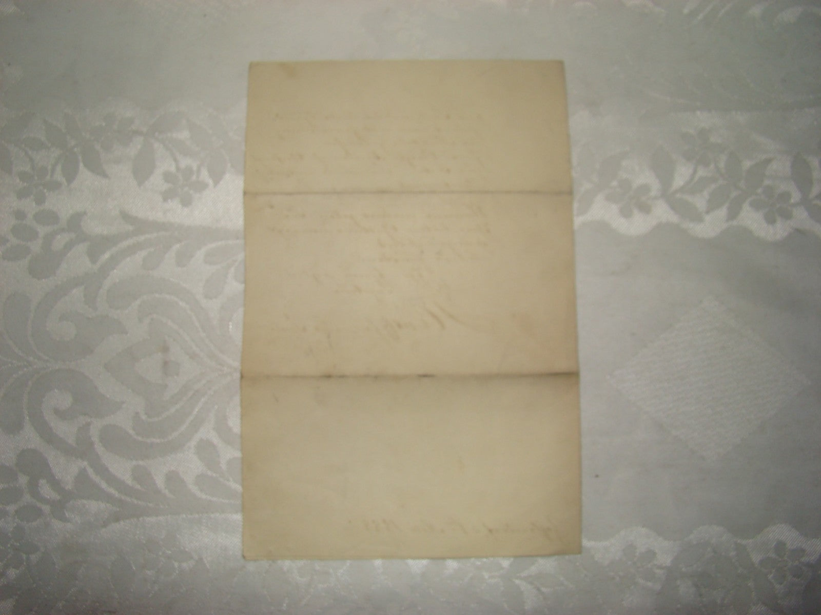 Jewish Judaica Antique Rabbi Signed Signature German 1888 Herrmann Hentschel