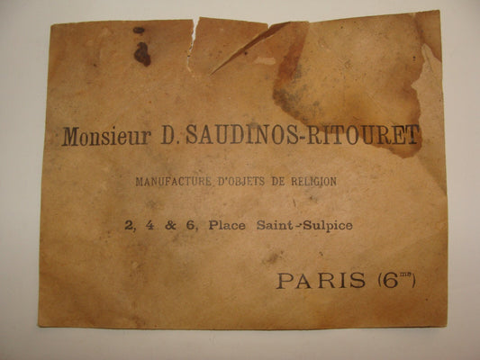 France French Saudinos Ritouret Cover Envelope ** SEE CONDITION