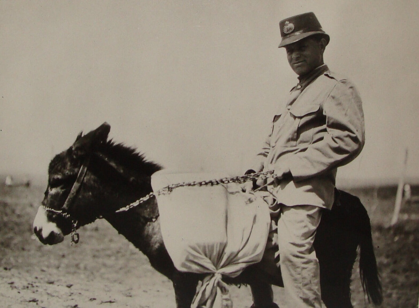 Photo Print, 1920s Palestine Israel Postman Postal Service British Mandate