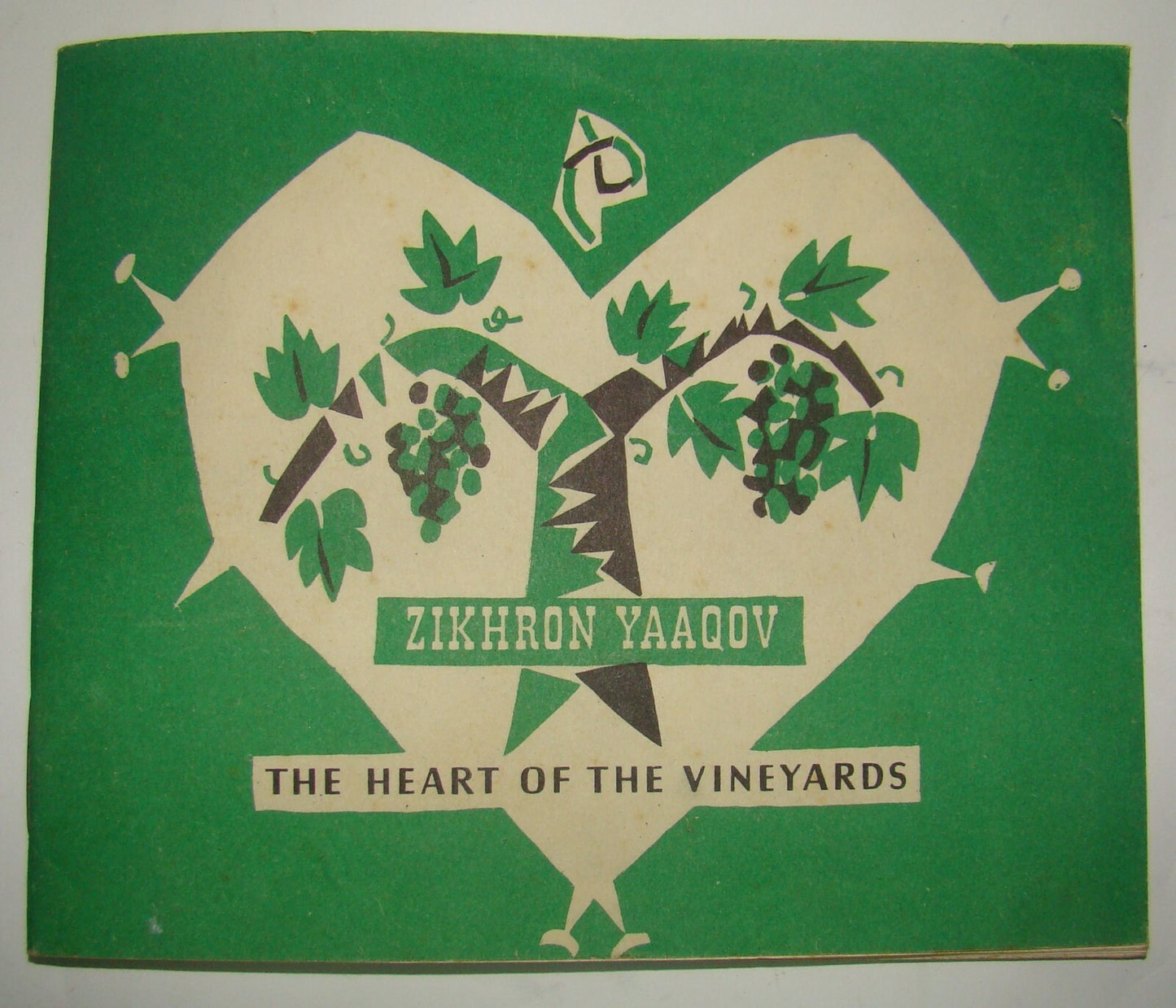 Book Jewish Judaica Israel Israeli Hebrew Zichron Yaakov זכרון יעקב Photos Wine