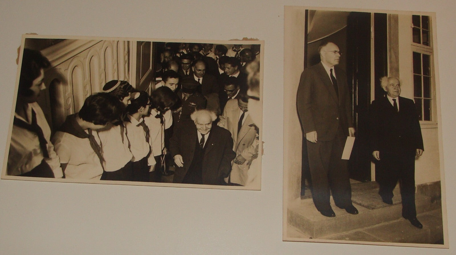 Pol Jewish Judaica 1962 Israel Prime Minister David Ben Gurion Denmark Visit