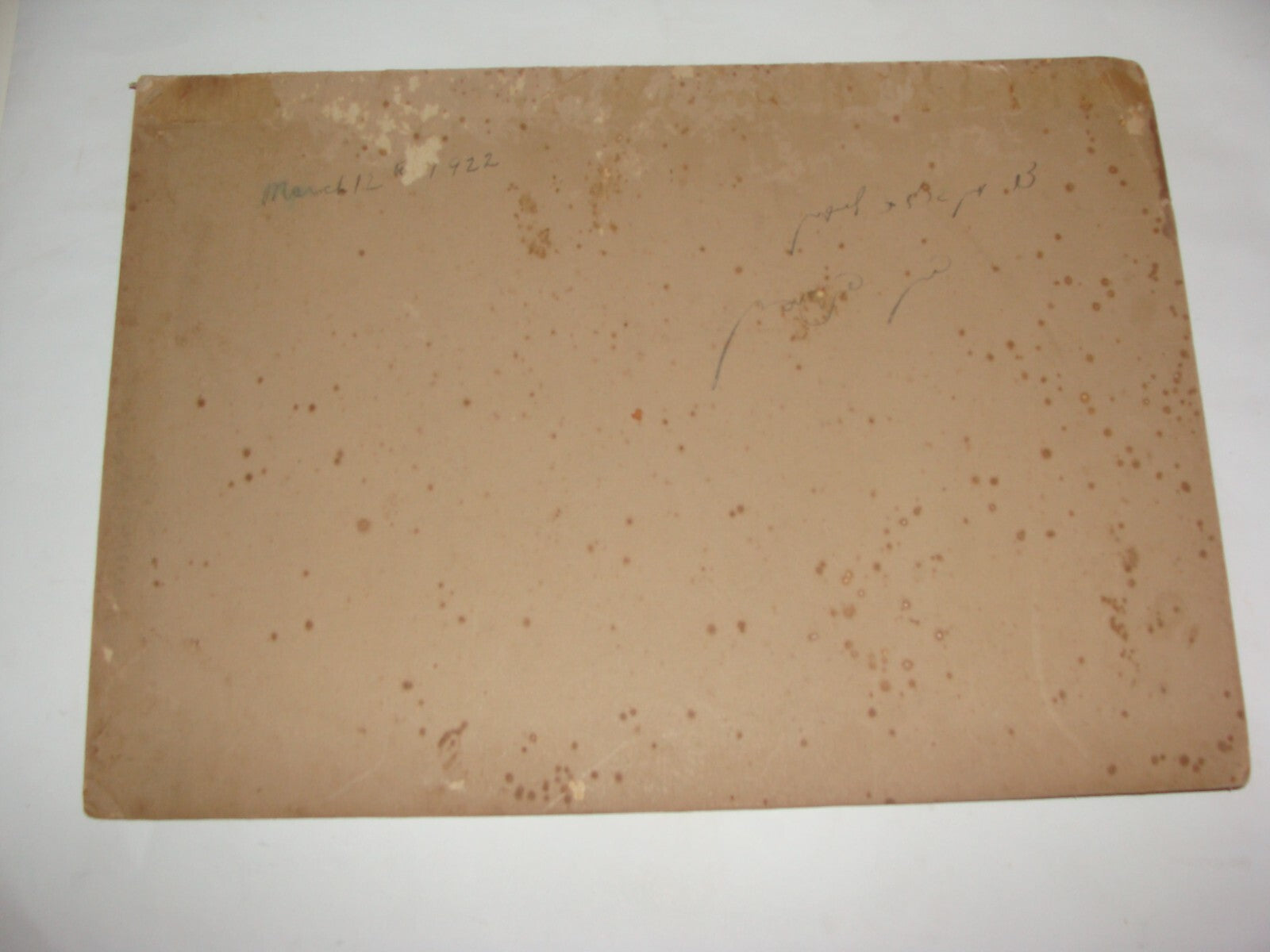 Photo Jewish Judaica 1922 Australia Geelong Cabinet x2 Zionist Yiddish Writing