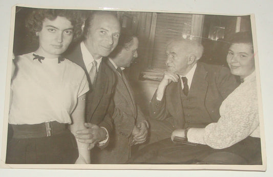 Pol Photo Jewish Judaica Vintage Israel Israeli Prime Minister DAVID BEN GURION