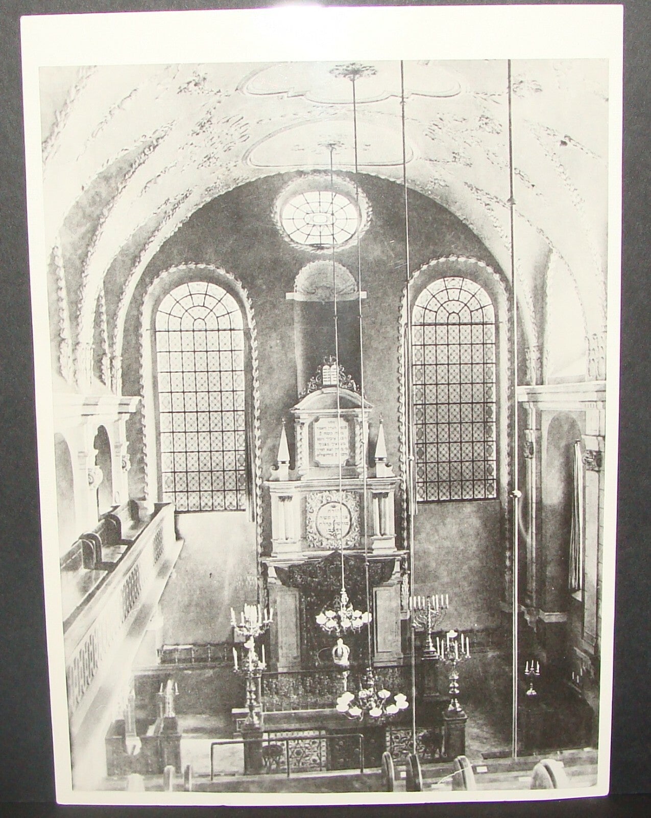 Photo Print, Judaica Jewish Synagogue Czech Czechoslovakia Klaus Prague