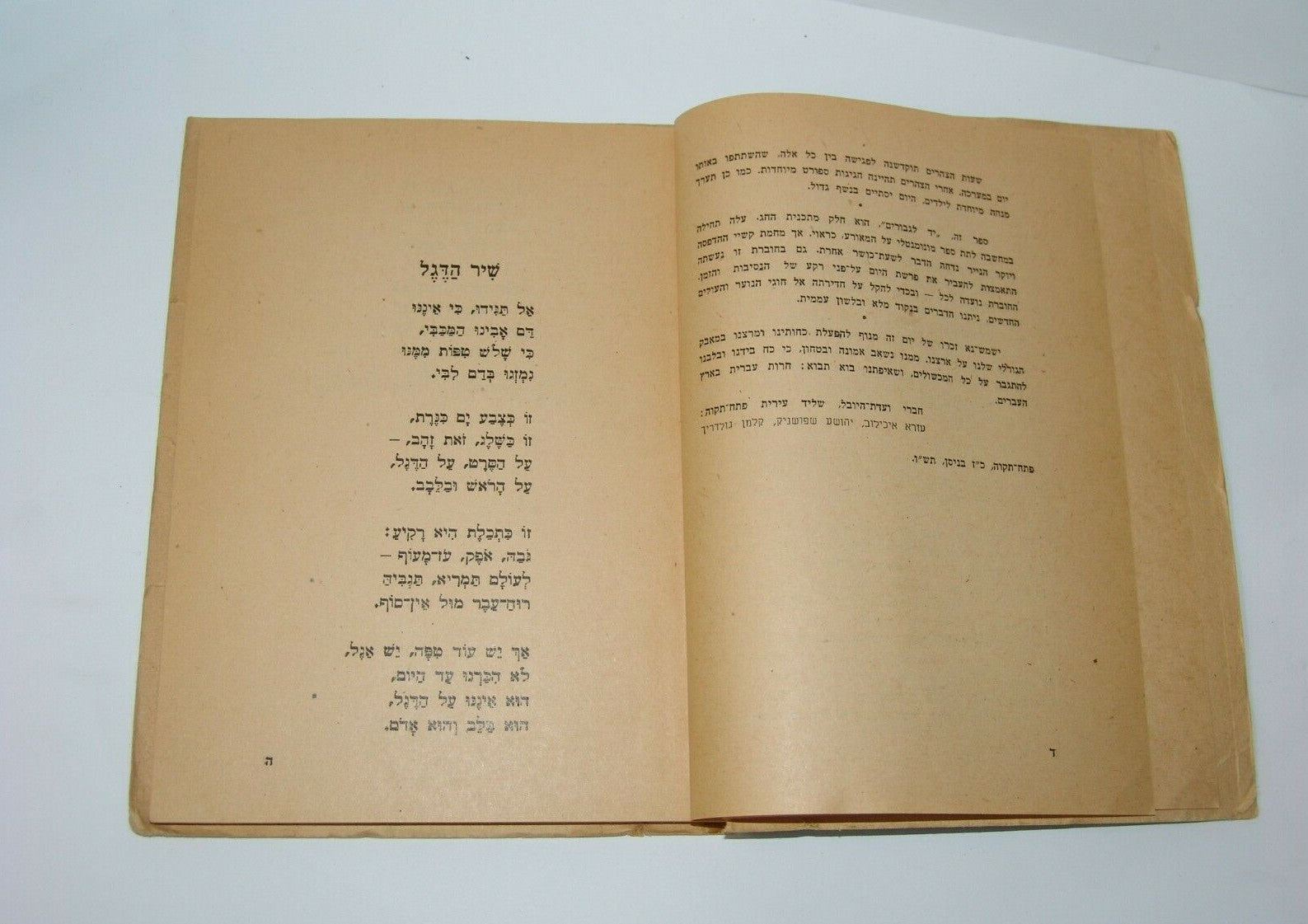 Book Jewish palestine israel Arab Petah Tikva 1921 Riots Memorial Hebrew