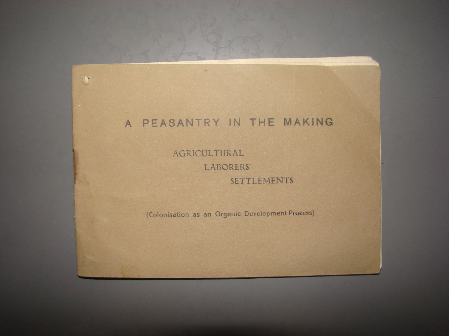 Photo Palestine israel 1932 Settlements agriculture plan zionist Pardes Hanna