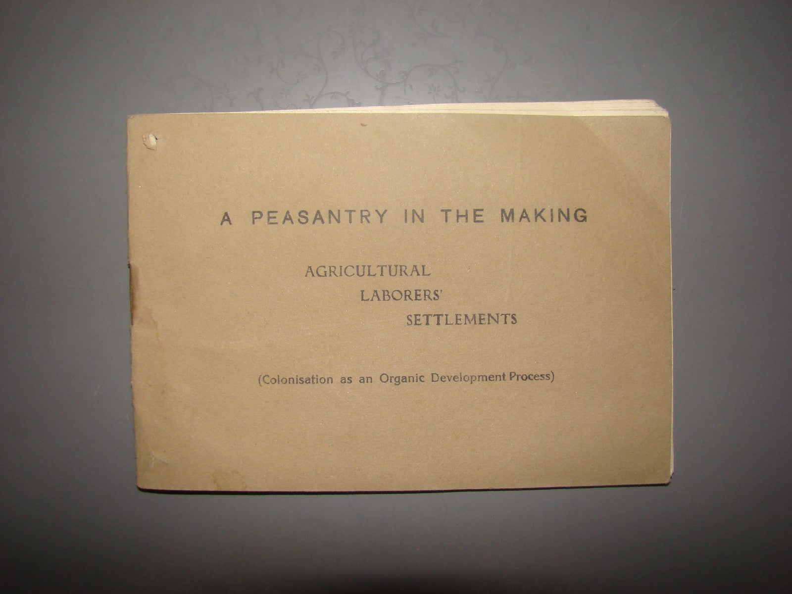 Photo Palestine israel 1932 Settlements agriculture plan zionist Pardes Hanna