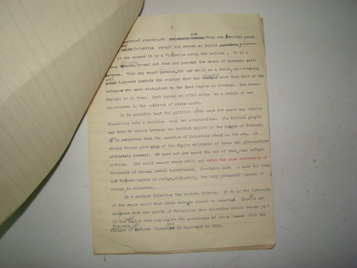 Magazine Palestine 1935 Arab Rights In Problem The Spectator Article Zionist