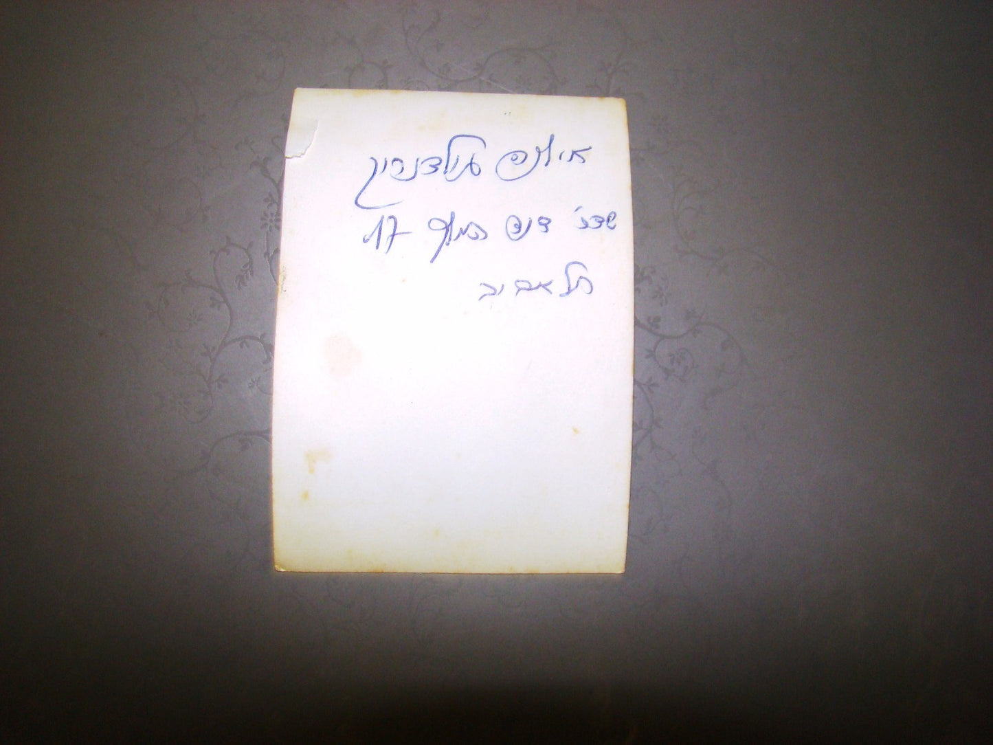 Photo Jewish judaica early israel yemenite jews children school hebrew Herzl