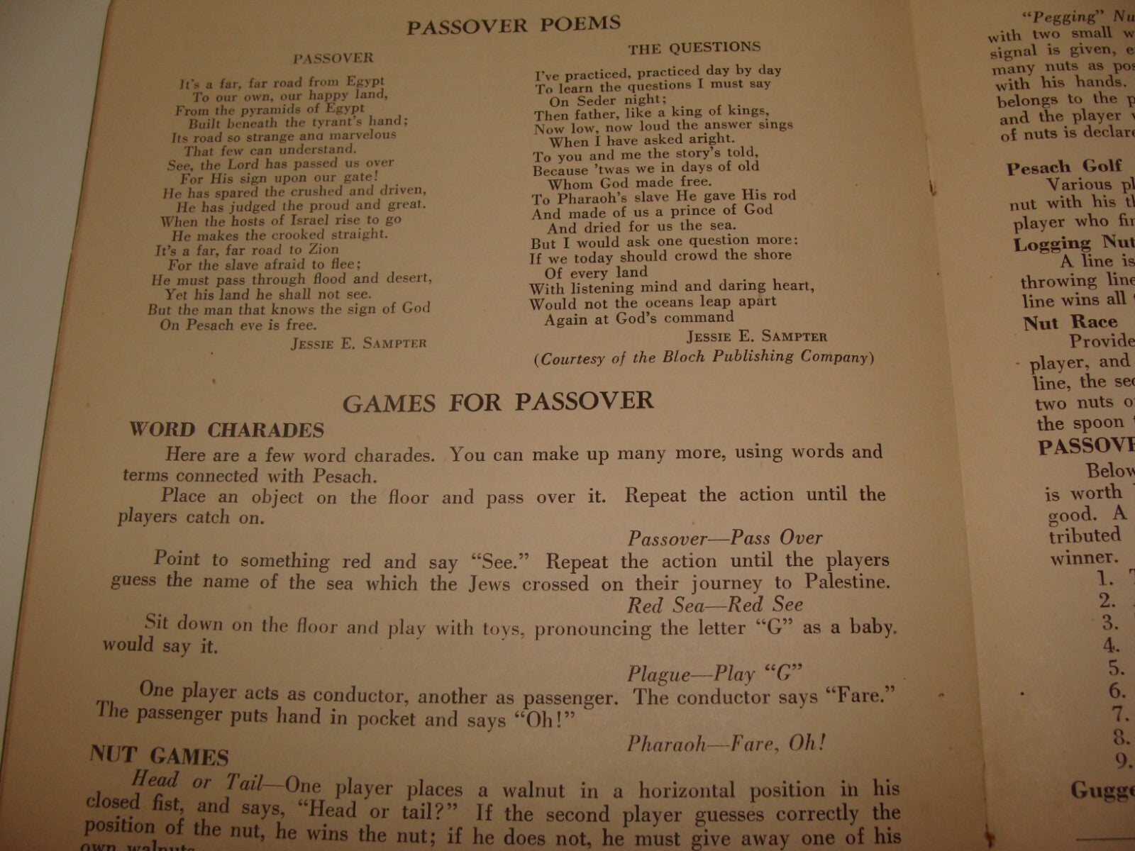 $ American Judaica Jewish 1950s HOW TO CELEBRATE PASSOVER AT HOME Rabbi Gordon