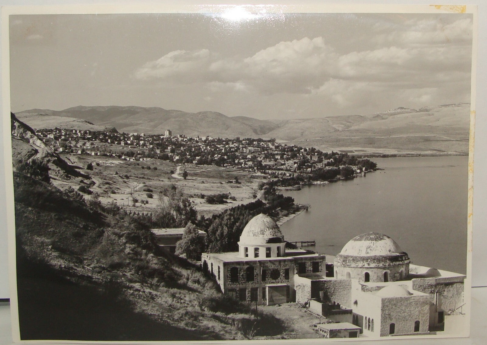 Stamp Israel Press Photo Vintage Israeli TIBERIAS Photographer A. Strajmayster