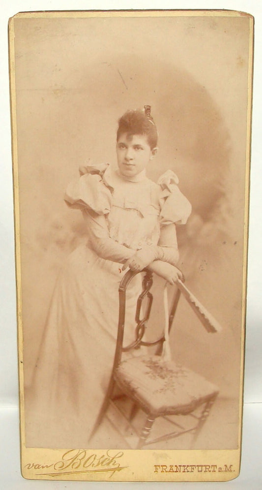 Germany Photo Jewish Judaica Antique German   Frankfurt CDV Cabinet