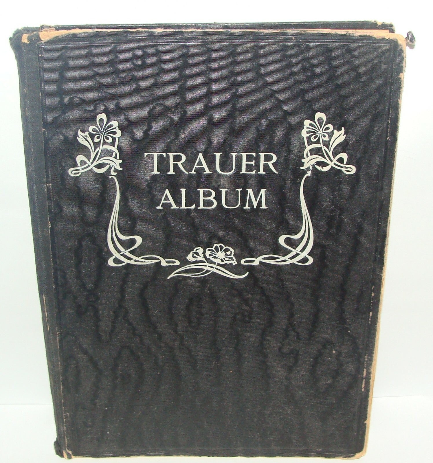 Jewish Judaica Trauer Album Yahrzeit Deceased BERHANRD BAUM Vienna Austria 1925