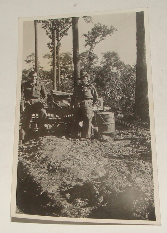 Ad Jewish Judaica 1945 WW2 British Army Brigade Rabbi Jaffe Photo Burma Military