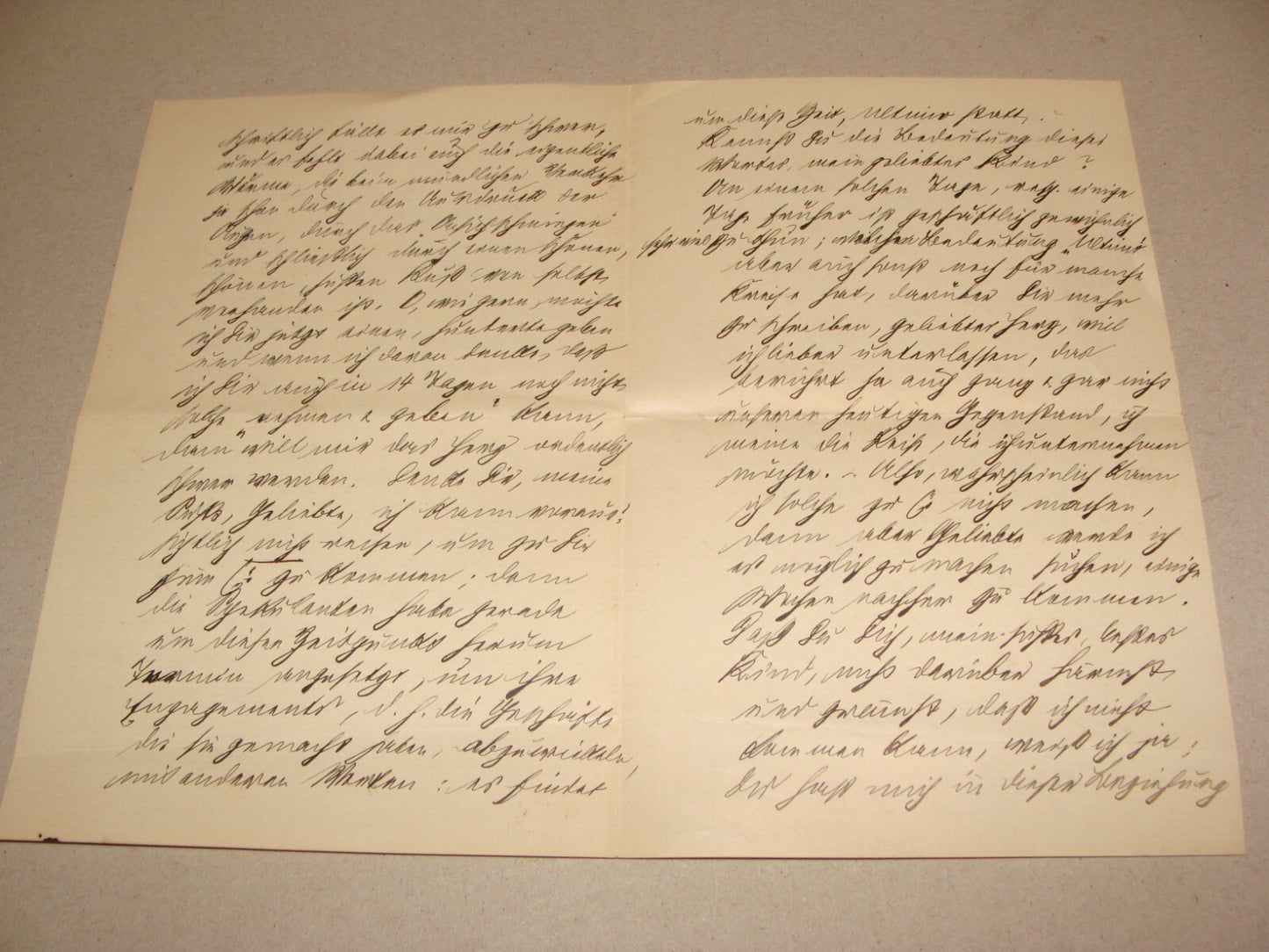 Germany Letter Jewish Judaica Antique 1887 German Hannover