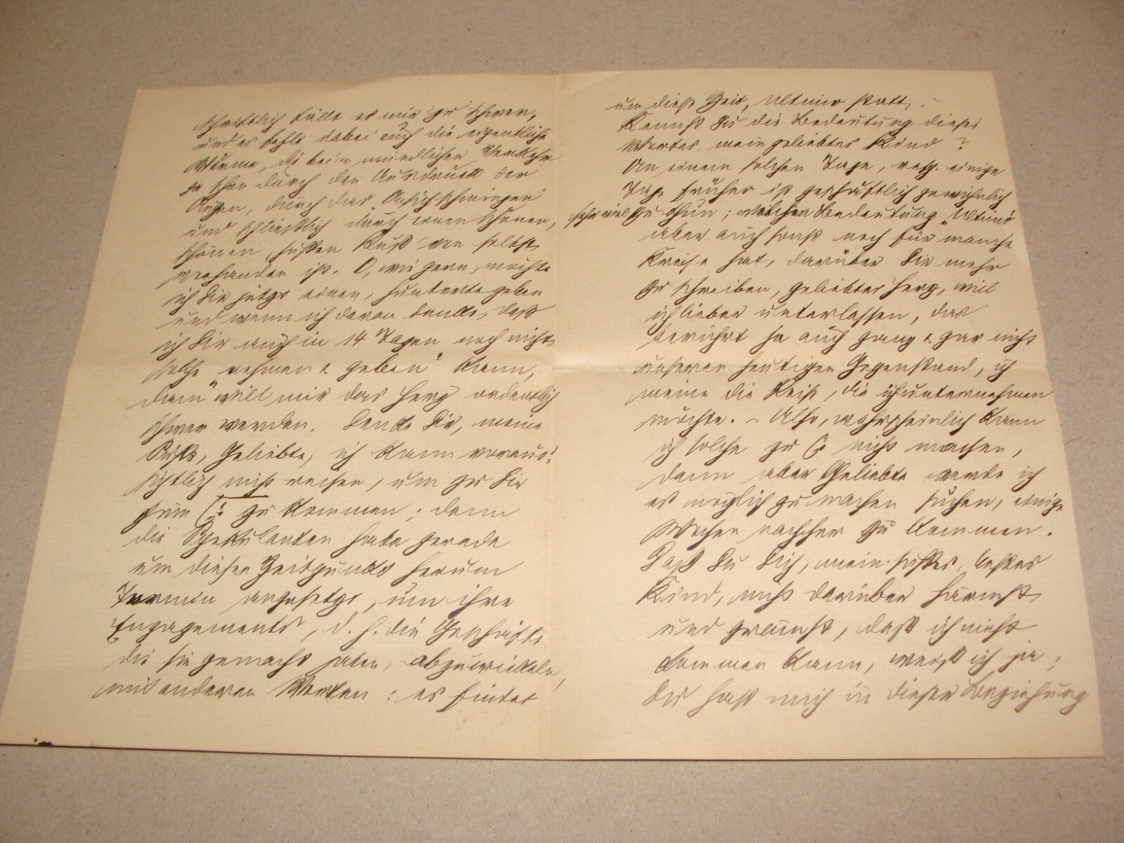 Germany Letter Jewish Judaica Antique 1887 German Hannover