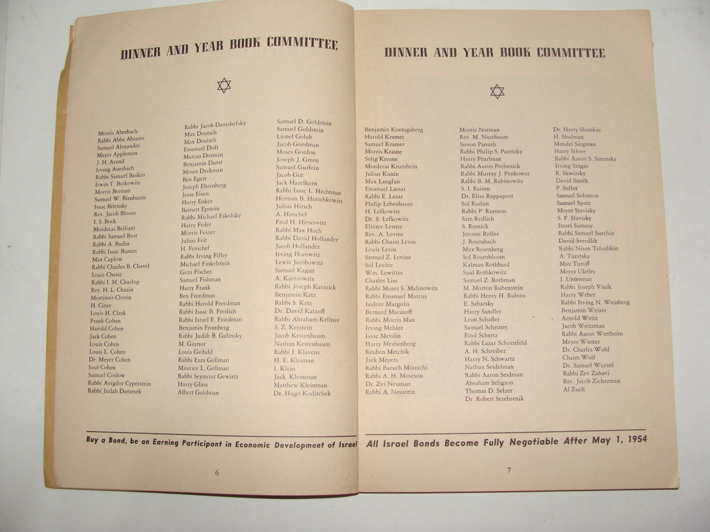 Book Jewish Judaica 1952 Rabbi Religious Zionist Movement Mizrachi Year America