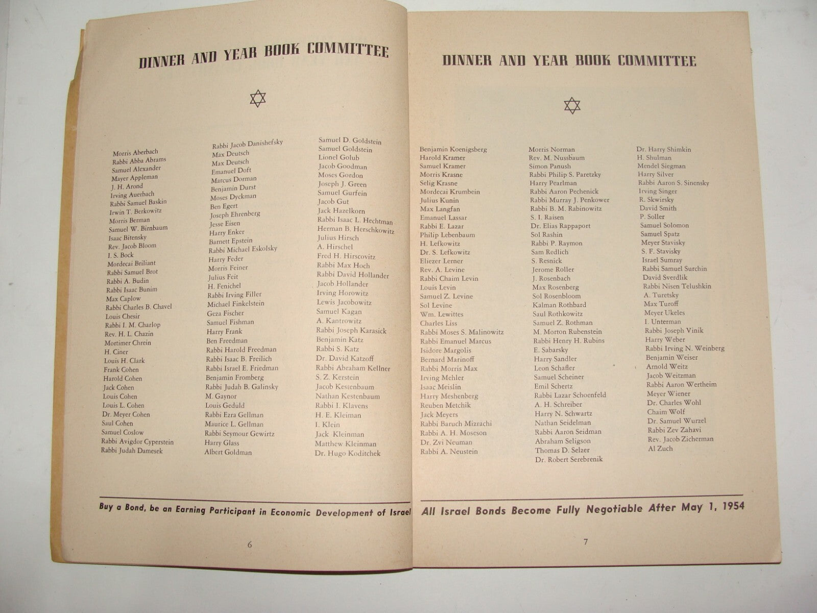 Book Jewish Judaica 1952 Rabbi Religious Zionist Movement Mizrachi Year America