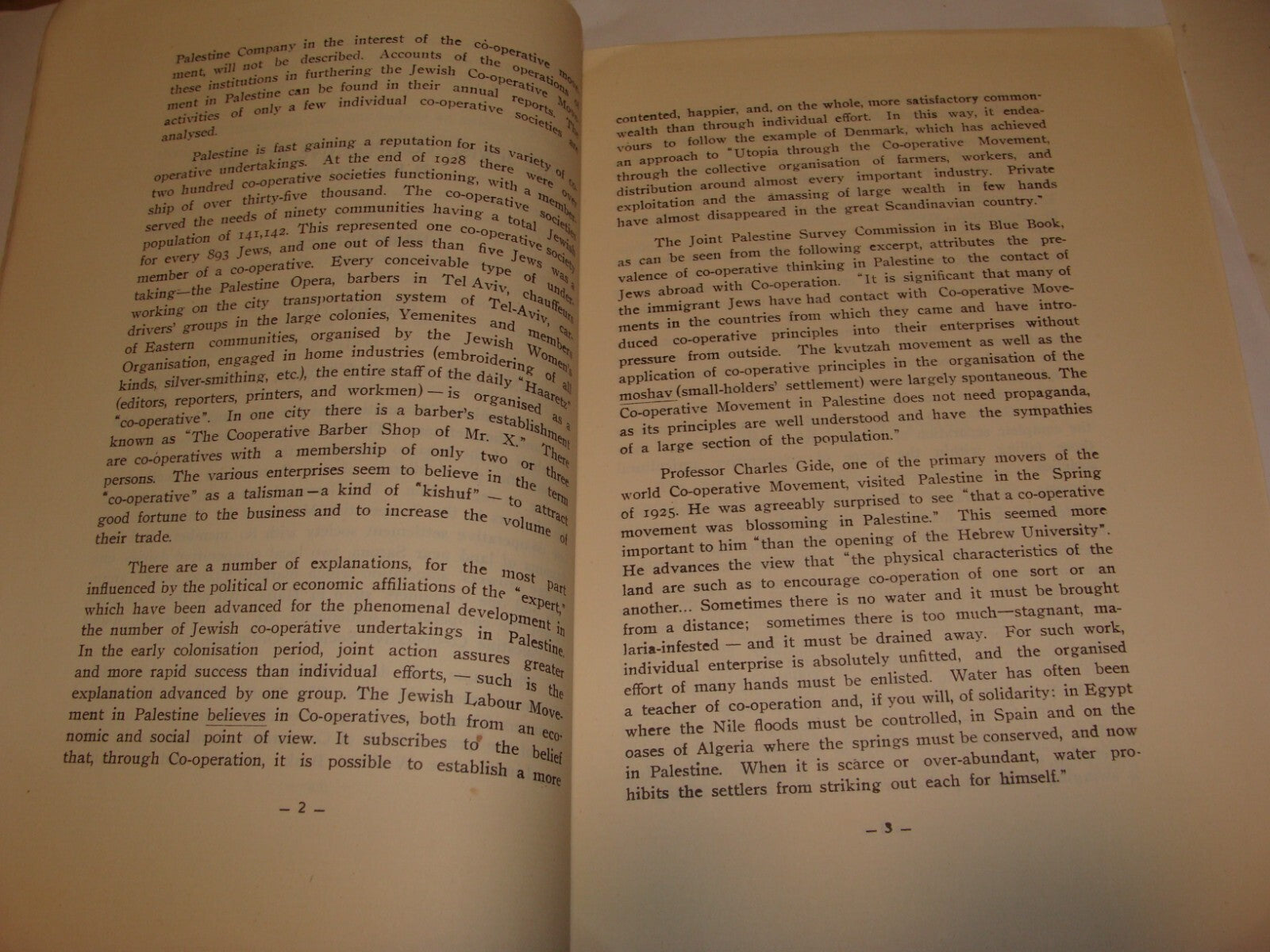 Bulletin Palestine Jewish 1929 ECONOMIC SOCIETY Israel Agricultural Finance etc