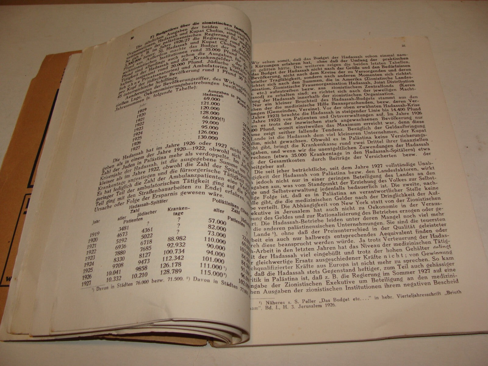 Jewish Judaica 1929 German Austria Vienna Palestine Monthly Zionist Israel